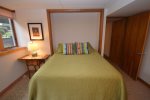 Lower level queen bedroom